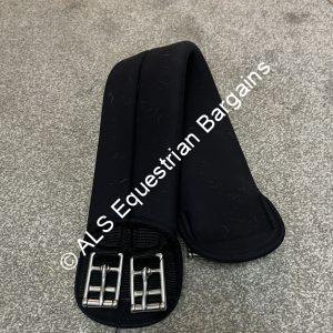 26" Black Padded Dressage Girth