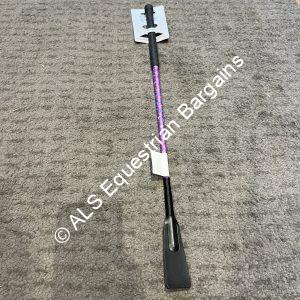 NEW Edward Goddard Purple/Black Whip - 22"