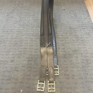 50" Brown Leather Girth