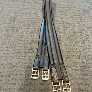 54" Brown Leather Girth