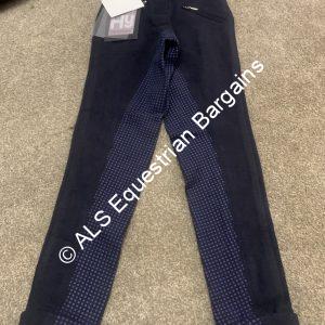 NEW HY Childs Navy Jodhpurs - 18"/Age 3-4yrs
