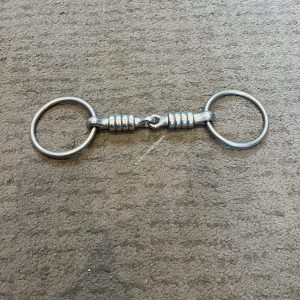5.5" Cherry Roller Loose Ring Snaffle