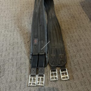 50" Thorowgood Black Waffle Girth