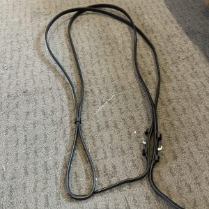 NEW Black Leather Reins - Full