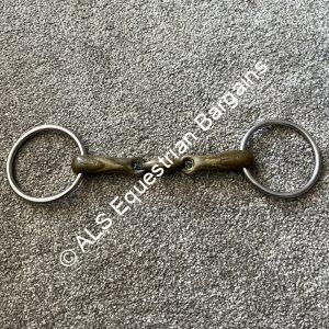 6" KK Lozenge Loose Ring Snaffle