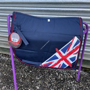 NEW Cottage Craft Union Jack Saddle Pad - Pony