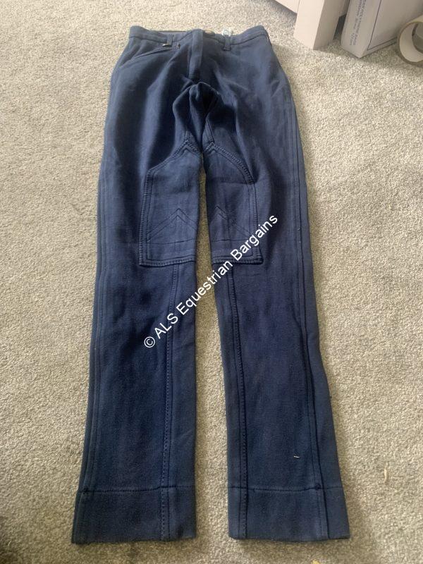 Saddlecraft Navy Jodhpurs - Ladies 26"/Size 8