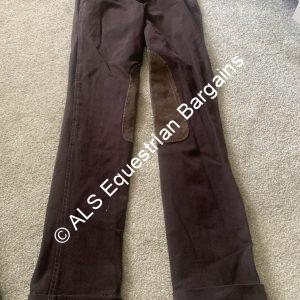 Treadstone Brown Jodhpurs - Ladies 26"/Size 8