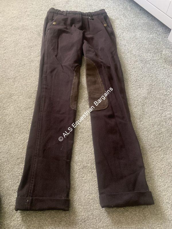 Treadstone Brown Jodhpurs - Ladies 26"/Size 8