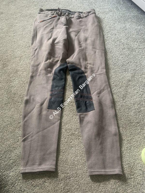 Fouganza Grey Ladies Jodhpurs - Size 8