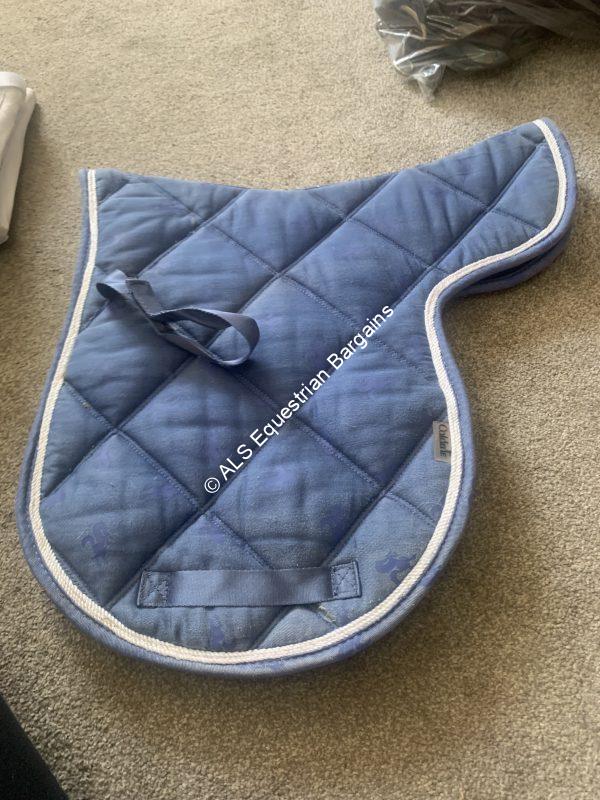 Caldene Blue Numnah - Cob
