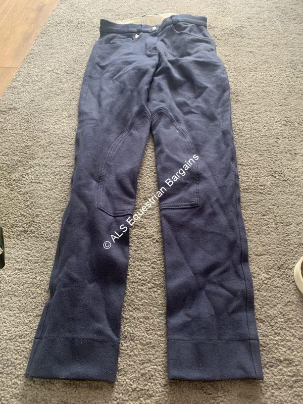 NEW HY Navy Ladies Jodhpurs - 22"/Size 4