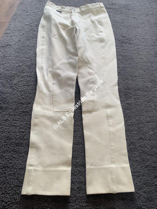 Dublin Cream Childs Jodhpurs - 28"/Age 11-12yrs