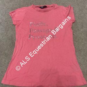 HY 'Piaffe, Passage & Prosecco' T Shirt - XS/Size 8