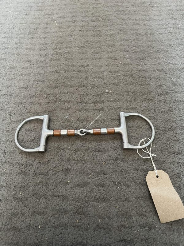 5.5" Copper Roller D Ring Snaffle