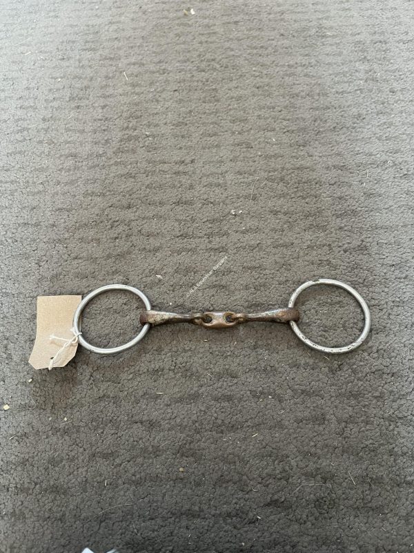 5" Sweet Iron Lozenge Loose Ring Snaffle