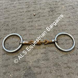 4.75" Sweet Iron Loose Ring Snaffle