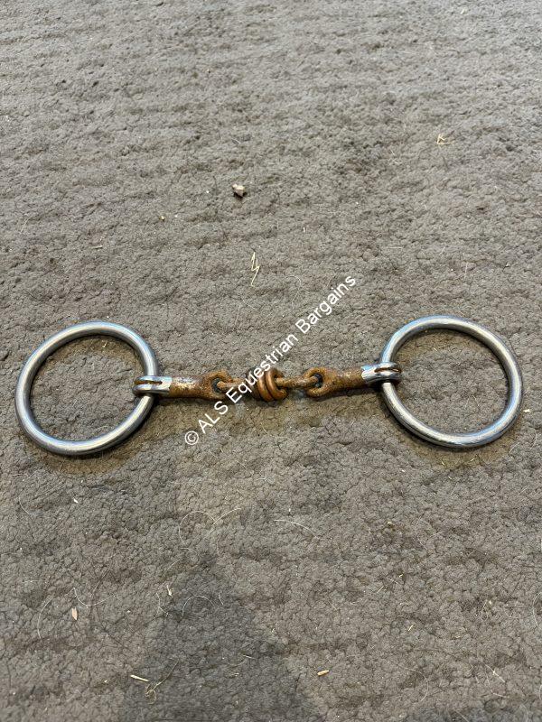 4.75" Sweet Iron Loose Ring Snaffle