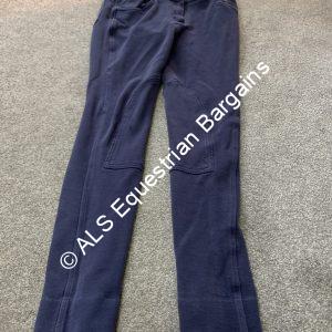 HY Ladies Navy Jodhpurs - 26"