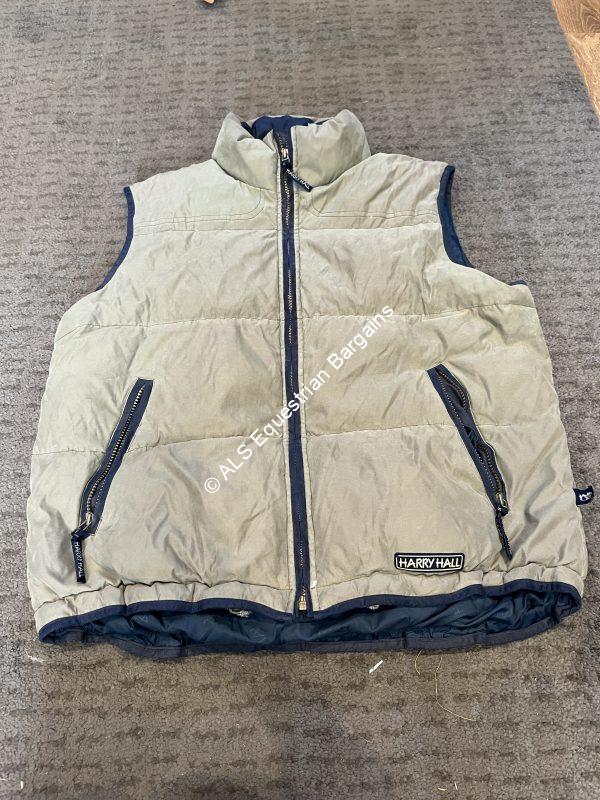 Harry Hall Green Padded Gilet - Adults Medium