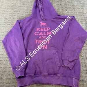 Childs 'Keep Calm & Trot On' Jumper - Age 9-11yrs
