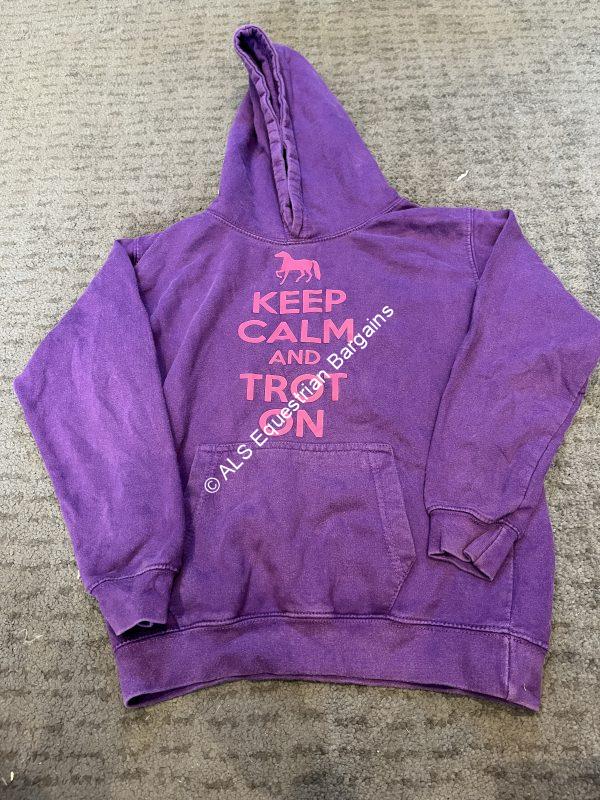 Childs 'Keep Calm & Trot On' Jumper - Age 9-11yrs