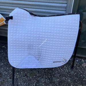 Lemieux White Dressage Saddle Pad - Large