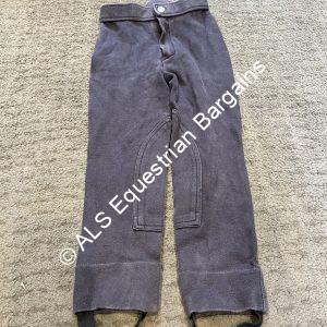 Saxon Childs Navy Jodhpurs - 16"/Age 2-3yrs