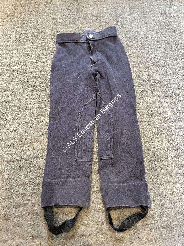 Saxon Childs Navy Jodhpurs - 16"/Age 2-3yrs