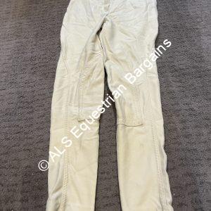 Chiron Ladies Cream Jodhpurs - 30"/Size 12