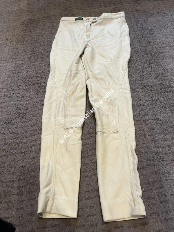 Chiron Ladies Cream Jodhpurs - 30"/Size 12