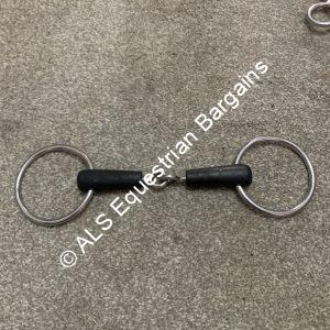 5.25" Rubber Loose Ring Snaffle