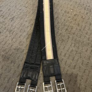 48" Black Cotton Girth
