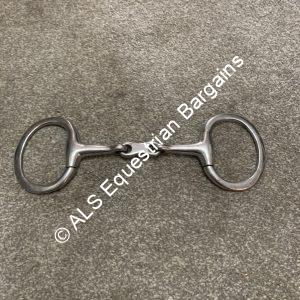 5" French Link Eggbutt Snaffle