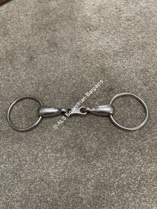 5" French Link Loose Ring Snaffle