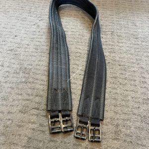 58" Black Waffle Girth