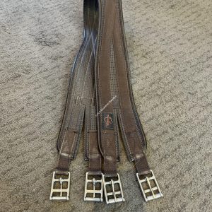 48" Thorowgood Brown Waffle Girth