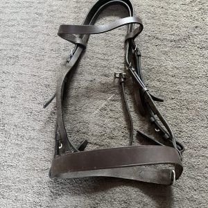 Brown Hunter Bridle - Full