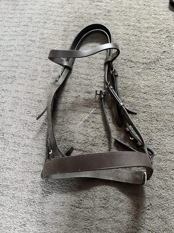 Brown Hunter Bridle - Full