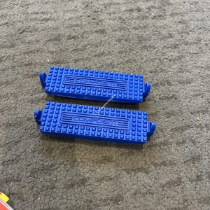 NEW Compositi Blue Stirrup Treads - Adults