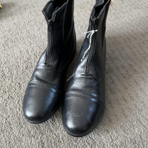 Dublin Black Jodhpur Boots - Size 10.5