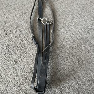 Black Running Martingale - Cob