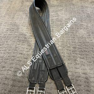58" Thorowgood Black Waffle Girth