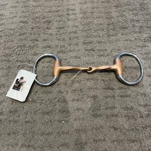 NEW 5" Mark Todd Twisted Copper Eggbutt Snaffle