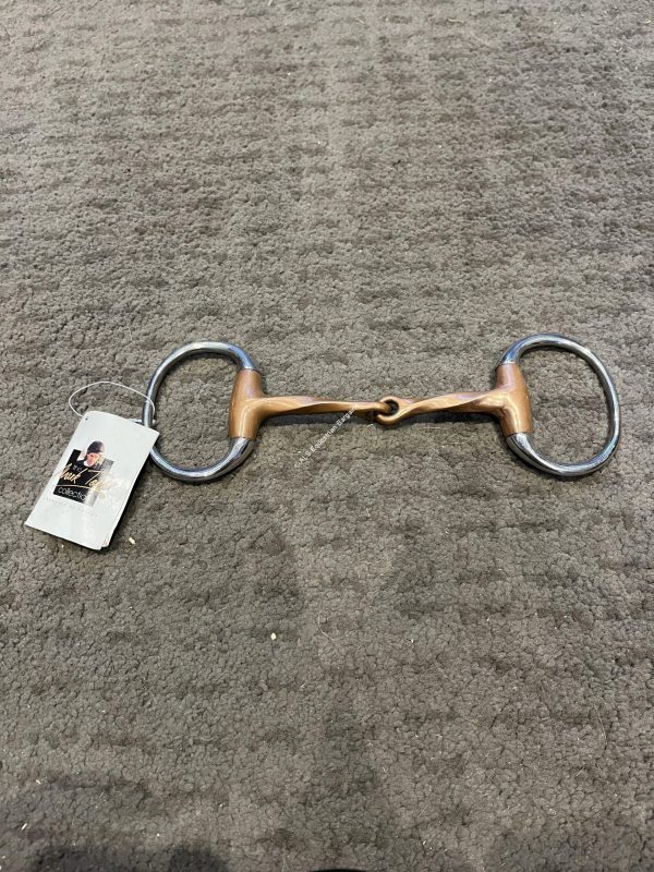 NEW 5" Mark Todd Twisted Copper Eggbutt Snaffle
