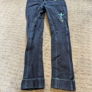 Hoof It Navy Jodhpurs - Childs 26"/Age 9-10yrs