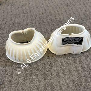 Roma White Overreach Boots - Small