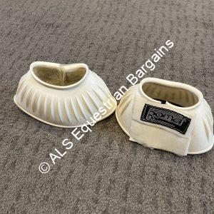 Roma White Overreach Boots - Small