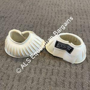 Roma White Overreach Boots - Small