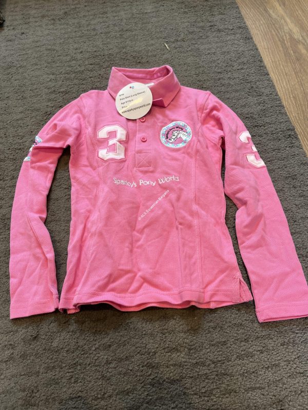 NEW Sparky's Pony World Polo Shirt - Age 9-10yrs